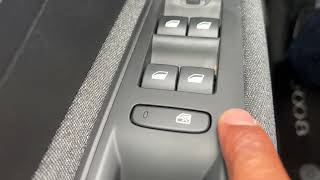 Peugeot 3008 - How to lock and unlock windows