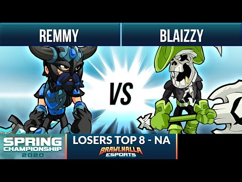 Remmy vs Blaizzy - Losers Top 8 - Spring Championship 2020 - NA 1v1