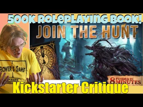 Steinhardt's Guide to the Eldritch Hunt: A 5e Supplement - Kickstarter Critique Review