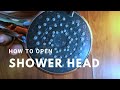 How To Open Shower Head Shower Head Triton Shower Head Clean Shower Head