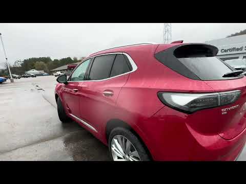 2026 Buick Envision AWD 4dr Avenir in Red for sale at Boyer Chevrolet Buick GMC Bancroft in Bancroft, ON
