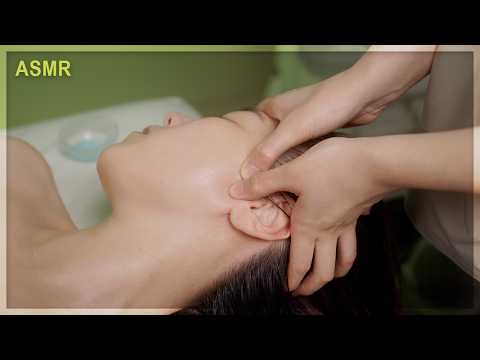 ASMR 😪 1 Hour Head & Face Massage for Sleep & Glow
