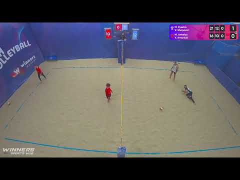 07:35 M. Kyselov / V. Shapoval - M. Anhelov / V. Antoniuk 04.10.2022 | Winners Beach Volleyball