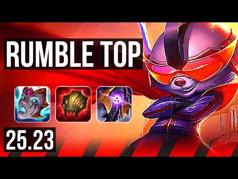 RUMBLE vs AATROX (TOP) | KR Challenger | 25.23