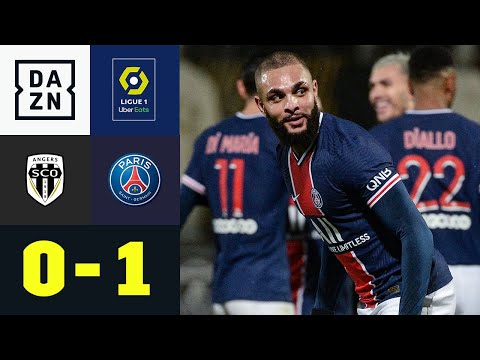 Auch ohne Pochettino! Kurzawa-Treffer reicht zum Sieg: Angers - PSG 0:1 | Ligue 1 | DAZN Highlights