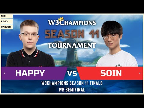 WC3 - W3Champions S11 - WB Semifinal: [UD] Happy vs. Soin [ORC]