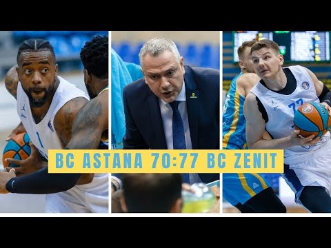 BC Astana vs BC Zenit, VTB Regular Season, December 26, 2020.