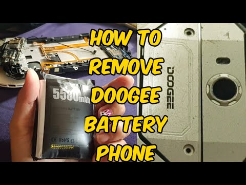 HOW TO REMOVE DOOGEE BATTERY PHONE