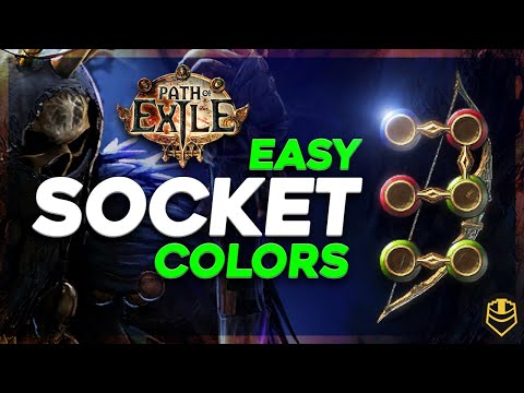 Use this trick to color your sockets in Path of Exile - Chromatic & Jeweller's Orbs Guide