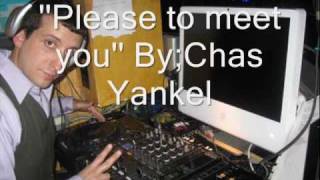 Glad to know you by;chas yankel. Italo Disco