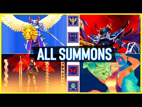 Golden Sun: Dark Dawn All Summons HD