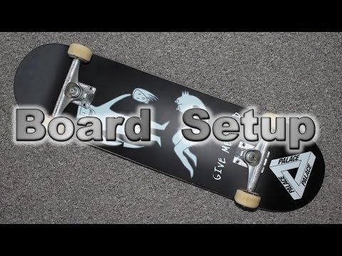 Skateboard Setup - Palace, Thunder 149, Spitfire F4