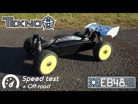 • Tekno  - EB48.3 - 1/8 4WD Buggy second-hand - Speed test + Off-road •