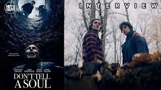 Fionn Whitehead & Jack Dylan Grazer on the twists & turns of Don't Tell a Soul video