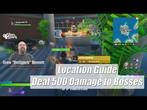 Deal 500 Damage to Bosses in Fortnite - LOCATION GUIDE - TNTINA'S TRIAL