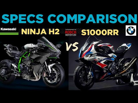 2021 Kawasaki Ninja H2 vs 2021 BMW S1000RR | Superbike Specs Comparo 🔥