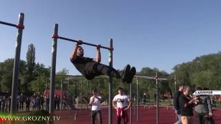 В селе Аллерой состоялось открытие новой стрит-воркаут площадки