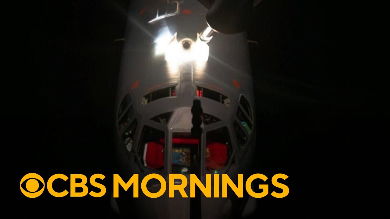 Trump administration ramps up pressure on Venezuela with simulated nighttime Air Force attack