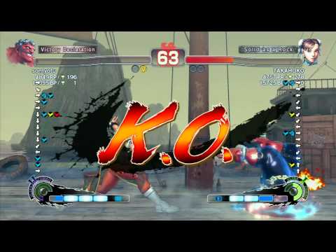 SSF4 AE 2012: Wildcat815/sontyotu (Hakan) vs TAKAHOKO (Chun-Li) - Xbox Live Ranked Match