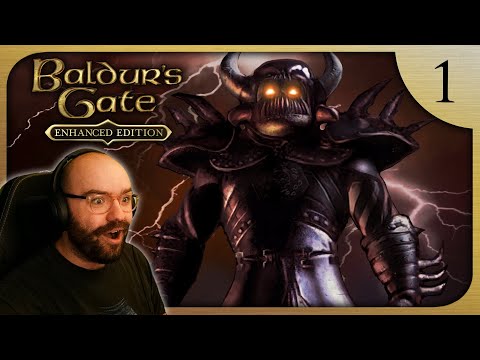 An Unexpected Journey Begins... | My First Time Playing Baldur's Gate!