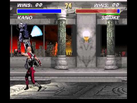Kano New Infinite Combo (MK3 SNES)