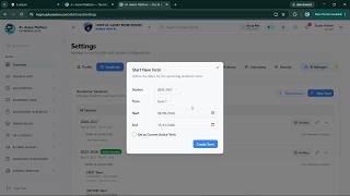 HOW HEADTECHERS CAN CONFIGURE THE ACADEMIC CALENDER AND THE TERMS ON THE APLUSAXIOM