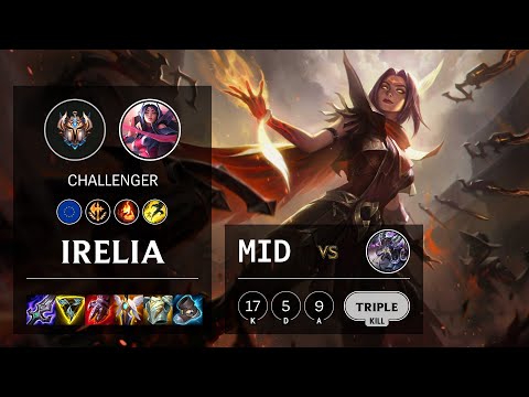 Irelia Mid vs Kassadin - EUW Challenger Patch 11.3