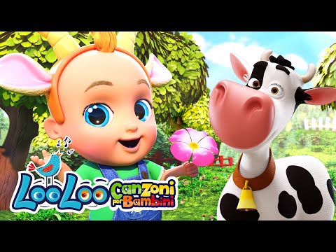 Capra, Capretta canta e danza con La Mucca Lola | Canzoni per Bambini di LooLoo Italiano