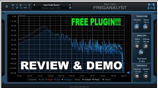 Video thumbnail for Free Spectrum / Frequency Analyzer Plugin for all DAWS! Blue Cat Audio Freqanalyst by Rock Mixer