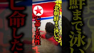 「北朝鮮に亡命したい！」川を泳いで国境を越えた日本人女性→亡命申請を拒まれ監視下に置かれた！？ #shorts