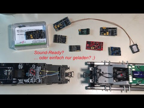 Roco Sound-Ready und die PluX22 Pufferkondensatorverwirrung - der Versuch einer Erklärung (MBWS #12)