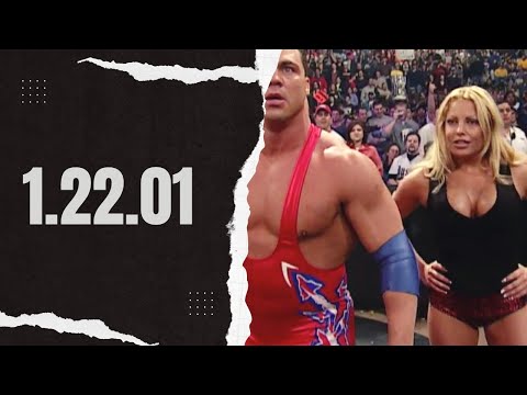 WWE Raw - 01.22.01 - Kurt Angle & Trish Stratus  vs Stephanie & Triple H