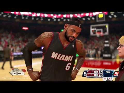 Miami Heat vs Toronto Raptors - NBA 2K14 - Xbox One Gameplay w/ SICK