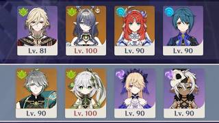 【原神】Ver.7.1 豊穣開花カーヴェ＆激化アルハイゼンで螺旋12層星9攻略動画【Genshin Impact】