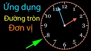 #19 Vẽ đồng hồ kim bằng lượng giác. Vận dụng đường tròn đơn vị trong thực tế