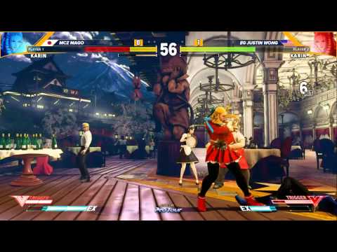 SFV: MCZ Mago vs EG Justin Wong - NCR 2016 Top 16 - CPT 2016