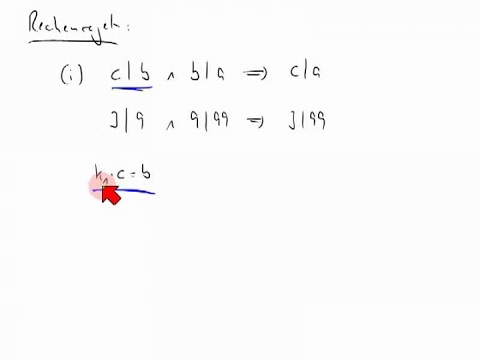 Rechenregeln zur Teilbarkeit