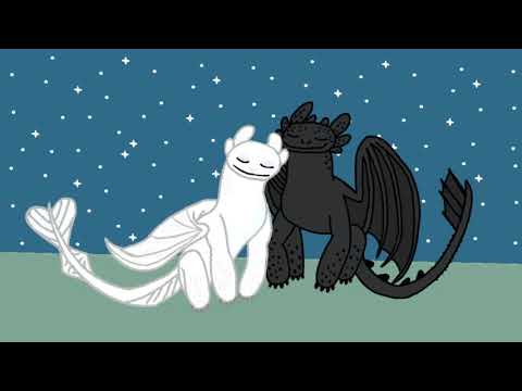 Her Meme- Toothless and Light Fury