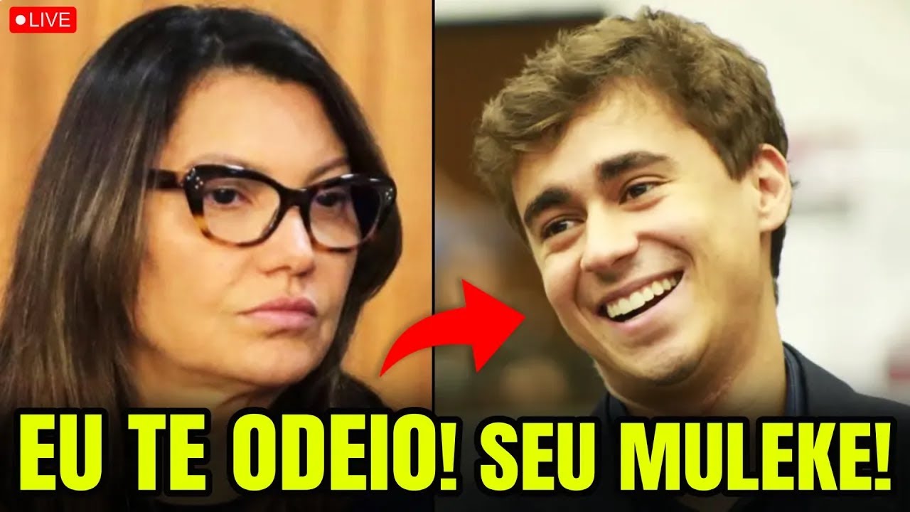 LIVE 🔥 SURTOU DE VEZ! O VIDEO DE NIKOLAS FERREIRA QUE FEZ JANJA ficar furiosa!