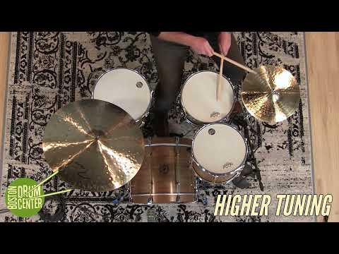 Sonor SQ1 6" x 13" Birch Snare Drum w/ VIDEO! Satin Gold Metallic image 8