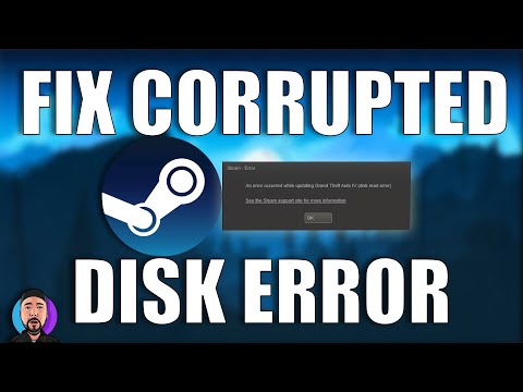 How to FIX Steam Corrupt Disk Error