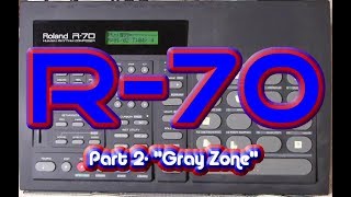 Video thumbnail for Roland R-70: Demo Song- "Gray Zone" by Hammy Technoid