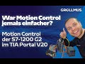 Motion Control Der S7 1200 G2 Im TIA Portal V20