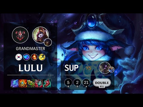 Lulu Support vs Alistar - KR Grandmaster Patch 11.14