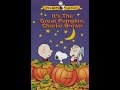 Opening To It S The Great Pumpkin Charlie Brown 1996 VHS