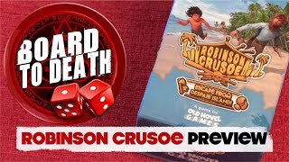 Robinson Crusoe Card Game Preview
