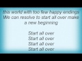 Tracy Chapman - New Beginning Lyrics 