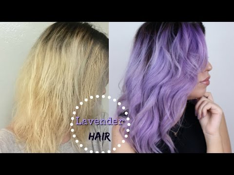 HOW TO: LAVENDER/ PASTEL HAIR COLOR