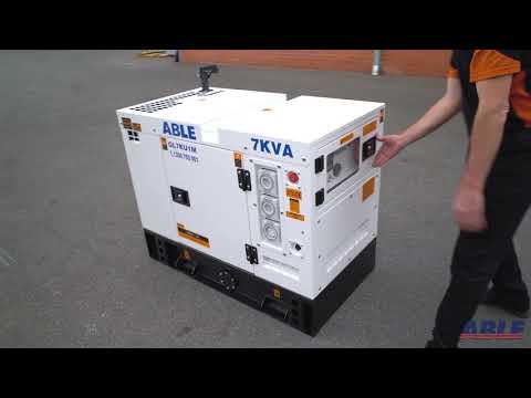 Able Sales GL7KU1M Diesel Generator 7 KVA single phase