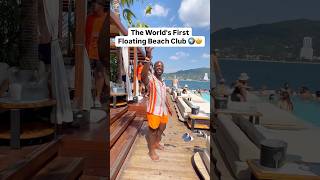 The World's First Floating Beach Club